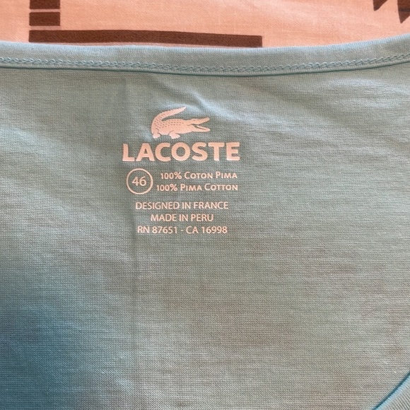 Lacoste  t-shirt - Picture 2 of 3